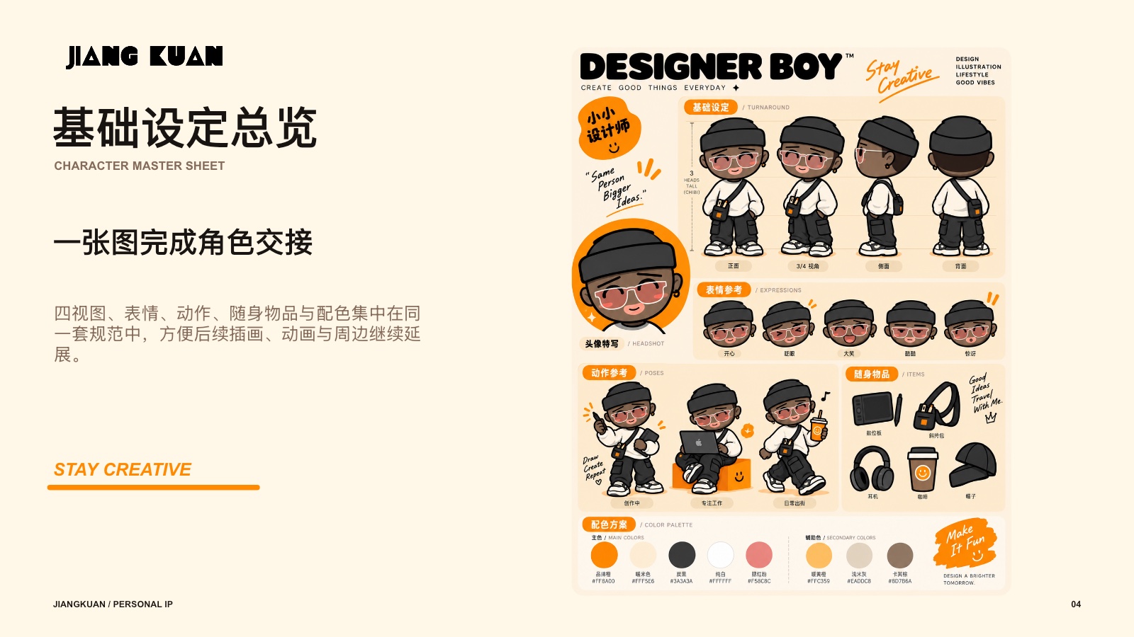 姜宽个人 IP 基础设定总览